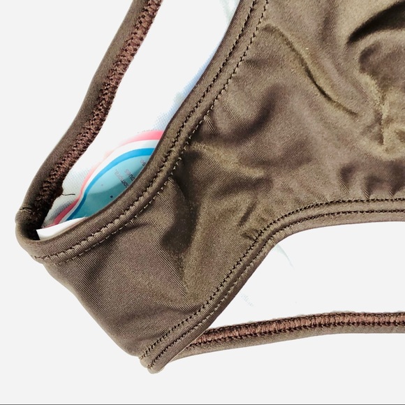 Agua Doce Chocolate Brown Cheeky One Piece Swim - Picture 8 of 14